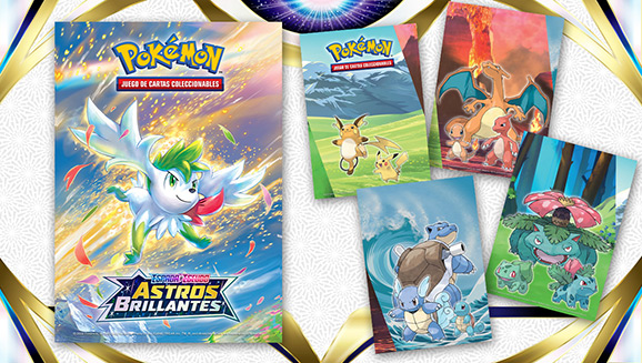 Captura un póster de Espada y Escudo-Astros Brillantes de JCC Pokémon en Fnac