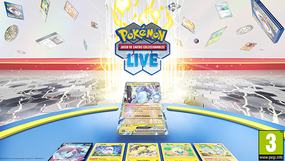 El lanzamiento del Juego de Cartas Coleccionables Pokémon Live será el 8 de junio de 2023