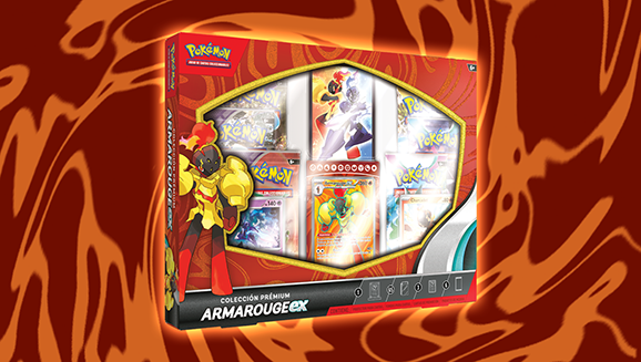 Colección prémium Armarouge ex de JCC Pokémon