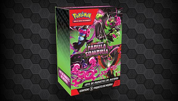 Lote de paquetes de mejora de Escarlata y Púrpura-Fábula Sombría de JCC Pokémon