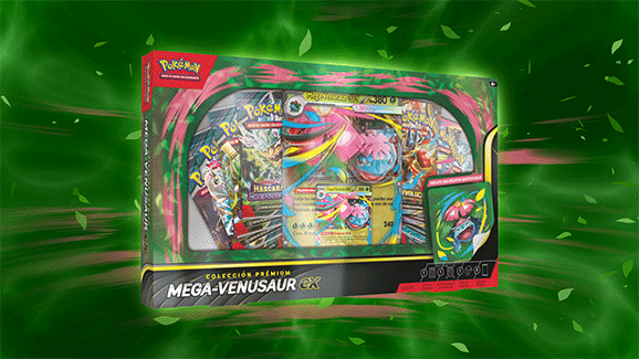 Colección prémium Mega-Venusaur ex de JCC Pokémon | Pokemon.es