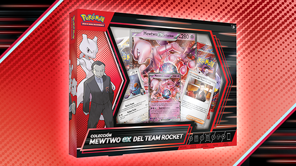 Persigue el poder absoluto con Mewtwo ex del Team Rocket