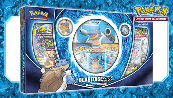 Colección premium Blastoise-GX de JCC Pokémon 