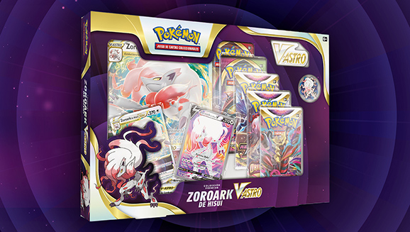 Colección premium Zoroark de Hisui V-ASTRO de JCC Pokémon
