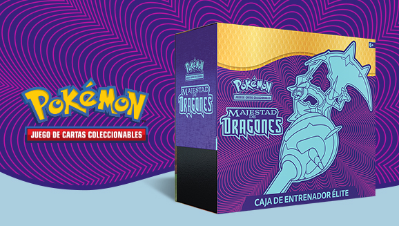 Caja de Entrenador Élite de <em>Majestad de Dragones</em> de JCC Pokémon