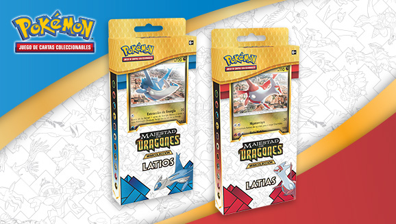 Minicolecciones Latias y Latios de <em>Majestad de Dragones</em> de JCC Pokémon