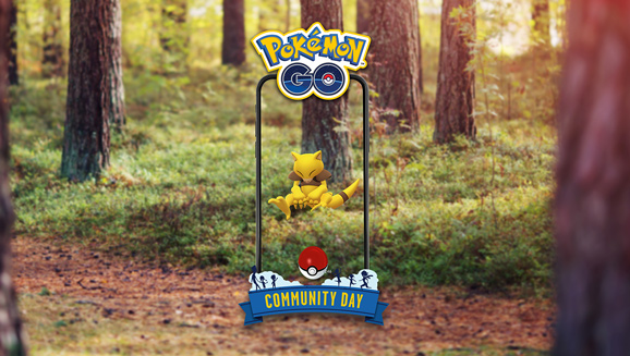 El Día de la Comunidad de Pokémon GO de abril destaca a Abra y Contraataque