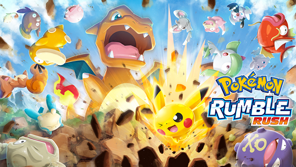 Pokémon Rumble Rush llega a dispositivos móviles