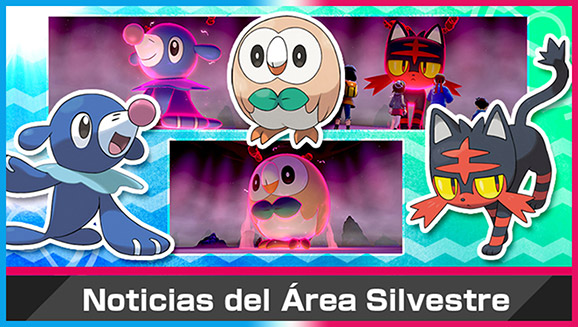 Rowlet, Litten y Popplio llegan directos desde Alola a las Incursiones Dinamax