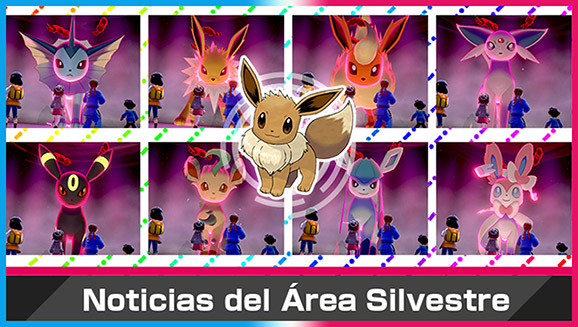 Enfréntate a Eevee y sus evoluciones en las Incursiones Dinamax