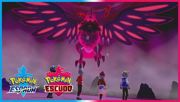 Los Pokémon variocolor y los Pokémon Gigamax merodean por el Área Silvestre de Pokémon Espada y Pokémon Escudo