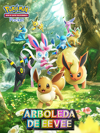 JCC Pokémon Pocket: Arboleda de Eevee
