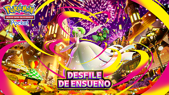 Disfruta de Desfile de Ensueño, ya disponible en JCC Pokémon Pocket 