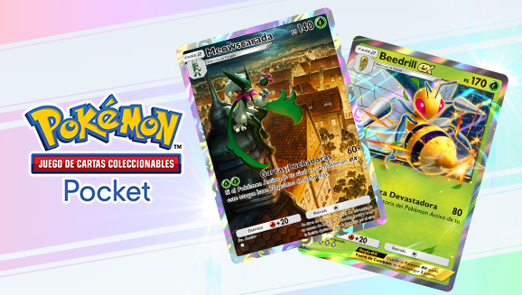 JCC Pokémon Pocket: estrategia para la baraja de Meowscarada y Beedrill ex
