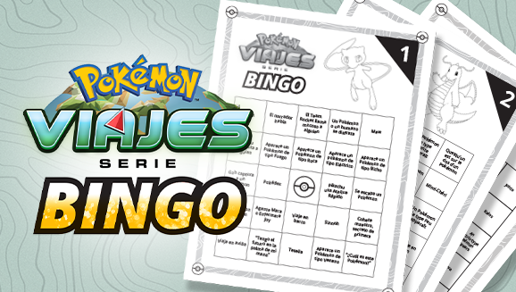 Juega al bingo con la serie Viajes Pokémon en Netflix 