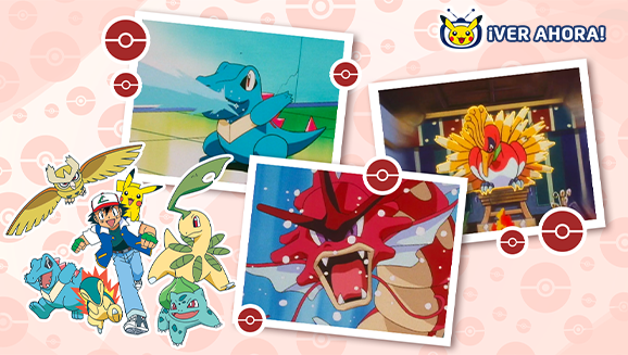 Ve los episodios más memorables de Ash y Pikachu en la región de Johto en TV Pokémon