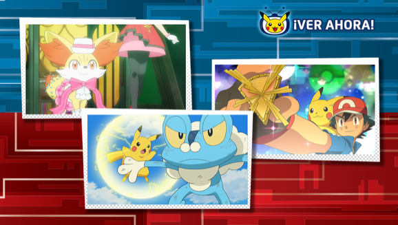 Disfruta de la región de Kalos con Ash, Pikachu y sus amigos en la serie Pokémon en TV Pokémon