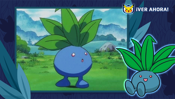 Descubrir Pokémon juntos con Oddish en TV Pokémon
