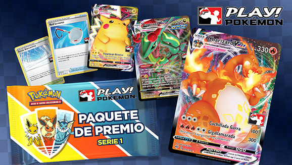 Apoya a la tienda de juegos de tu zona y recibe paquetes de premio de Play! Pokémon