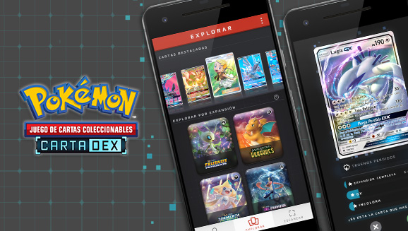 Retirada de CartaDex del Juego de Cartas Coleccionables Pokémon
