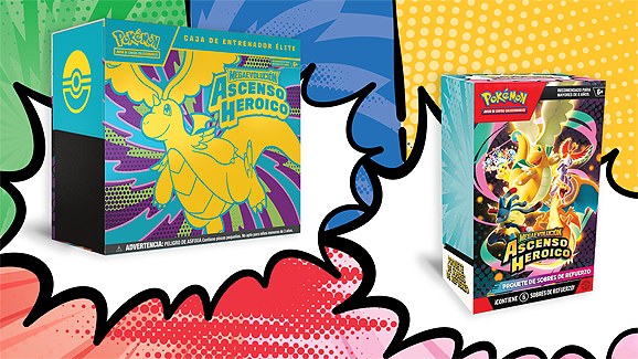 Los productos de Megaevolución-Ascenso Heroico de JCC Pokémon