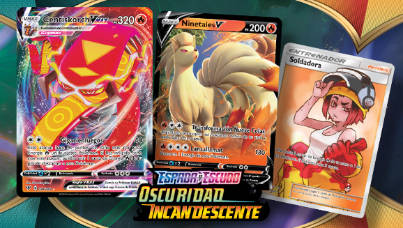 Estrategias para la baraja de Centiskorch VMAX de JCC Pokémon