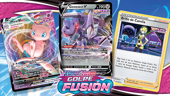 Estrategia para la baraja de Espada y Escudo-Golpe Fusión: Mew VMAX y Genesect V