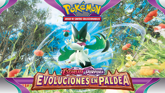 Los Pokémon ex regresan en Escarlata y Púrpura-Evoluciones en Paldea de JCC Pokémon