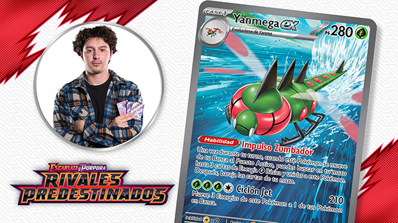 Impulsa tu equipo con Yanmega ex