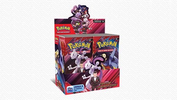 Expositor Pokémon Escarlata Y Púrpura | 18 Sobres De Mejora | Rivales Predestinados | JCC Pokémon