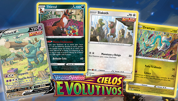 Las ilustraciones de la expansión Espada y Escudo-Cielos Evolutivos de JCC Pokémon