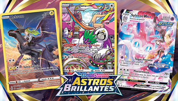 Un vistazo a las cartas de la Galería de Entrenadores de Espada y Escudo-Astros Brillantes de JCC Pokémon