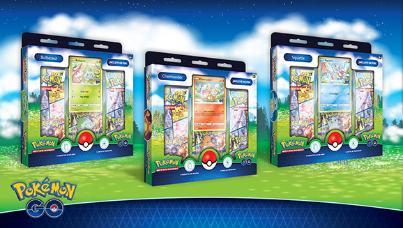 Colección con pin de Pokémon GO de JCC Pokémon