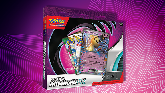 Destello Mimikyu ex de JCC Pokémon