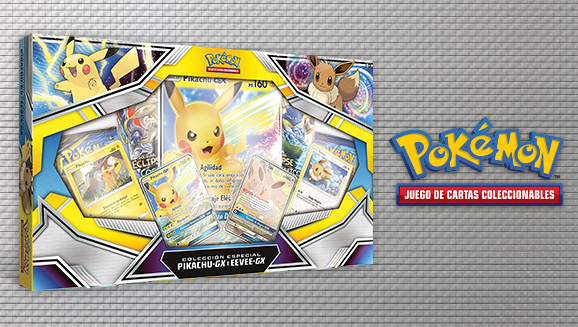 Colección especial Pikachu-<em>GX</em> e Eevee-<em>GX</em> de JCC Pokémon