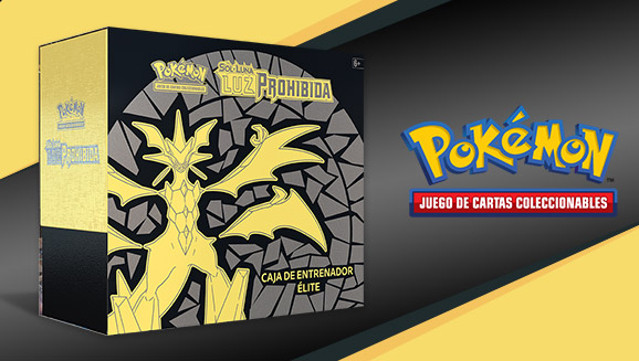 Caja de Entrenador Élite de Sol y Luna-Luz Prohibida de JCC Pokémon