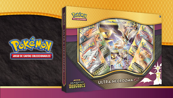 Colección Ultra-Necrozma-GX de Majestad de Dragones de JCC Pokémon