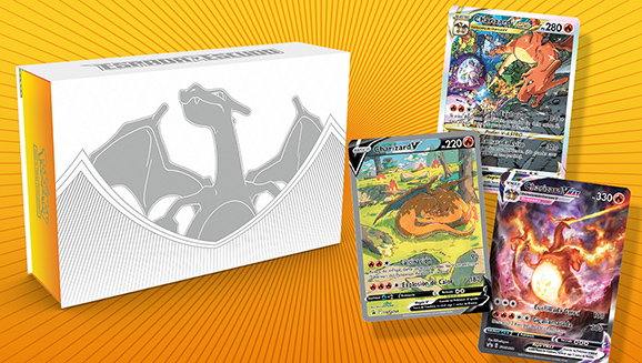 Colección Poderes Supremos de Espada y Escudo de JCC Pokémon: Charizard