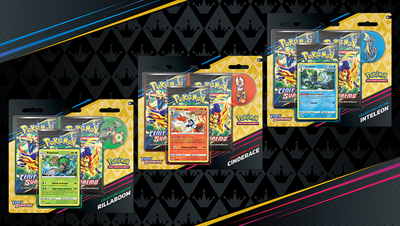 BANDAI – Pokémon JCC – Collection Premium Morpeko V-Union – Tapis, 4 Cartes, 5 Packs