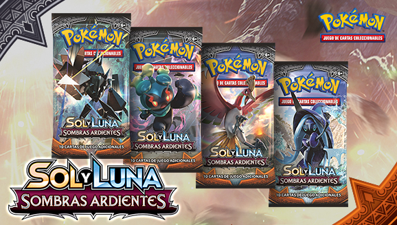 <em>Sol y Luna-Sombras Ardientes</em> de JCC Pokémon