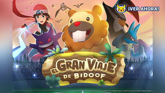 No te pierdas a Bidoof en acción en el nuevo corto El gran viaje de Bidoof