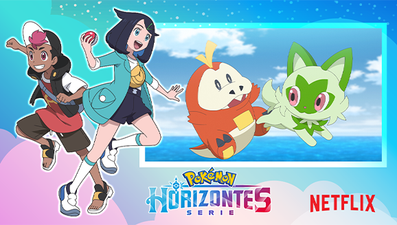 Disfruta ya de la serie Horizontes Pokémon