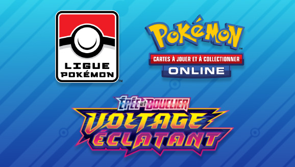 Récompenses d’Épée et Bouclier – Voltage Éclatant du JCC Pokémon dans les évènements de la Ligue à domicile
