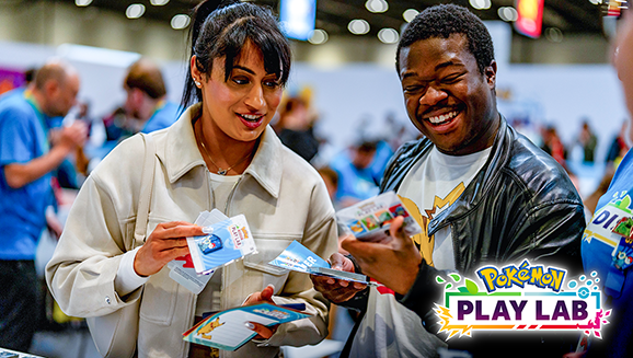 À toutes les personnes qui se sont rendues au Play Lab : récupérez votre booster du JCC Pokémon !