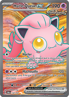 Pokemon Queue Hurle-Queue-ex | Mascarade Crépusculaire | Encyclopédie des cartes du ...