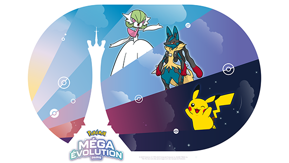Profitez d’une toute nouvelle aventure lors de l’évènement Méga-Évolution Pokémon Paris