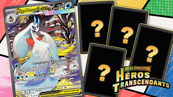 Découvrez les nouvelles cartes magnifiques de l’extension Méga-Évolution – Héros Transcendants du JCC Pokémon.