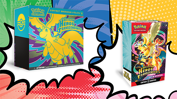 Produits de Méga-Évolution – Héros Transcendants du JCC Pokémon