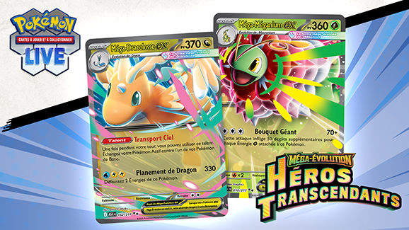 JCC Pokémon : stratégies des decks du Passe de combat Méga-Évolution – Héros Transcendants