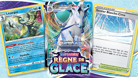 Stratégie de deck du JCC Pokémon : Sylveroy Cavalier du Froid-VMAX et Lézargus